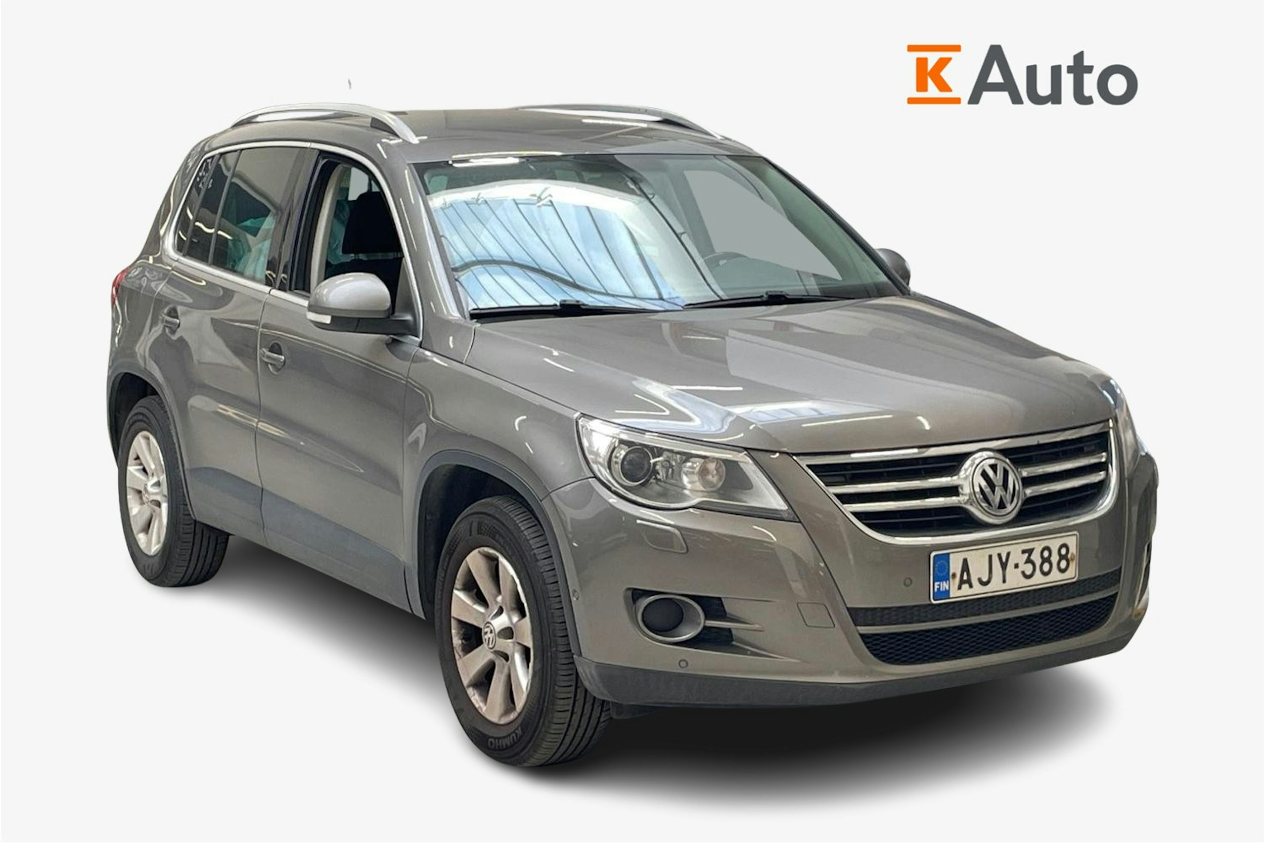 harmaa Volkswagen Tiguan 2008 kuva 1.