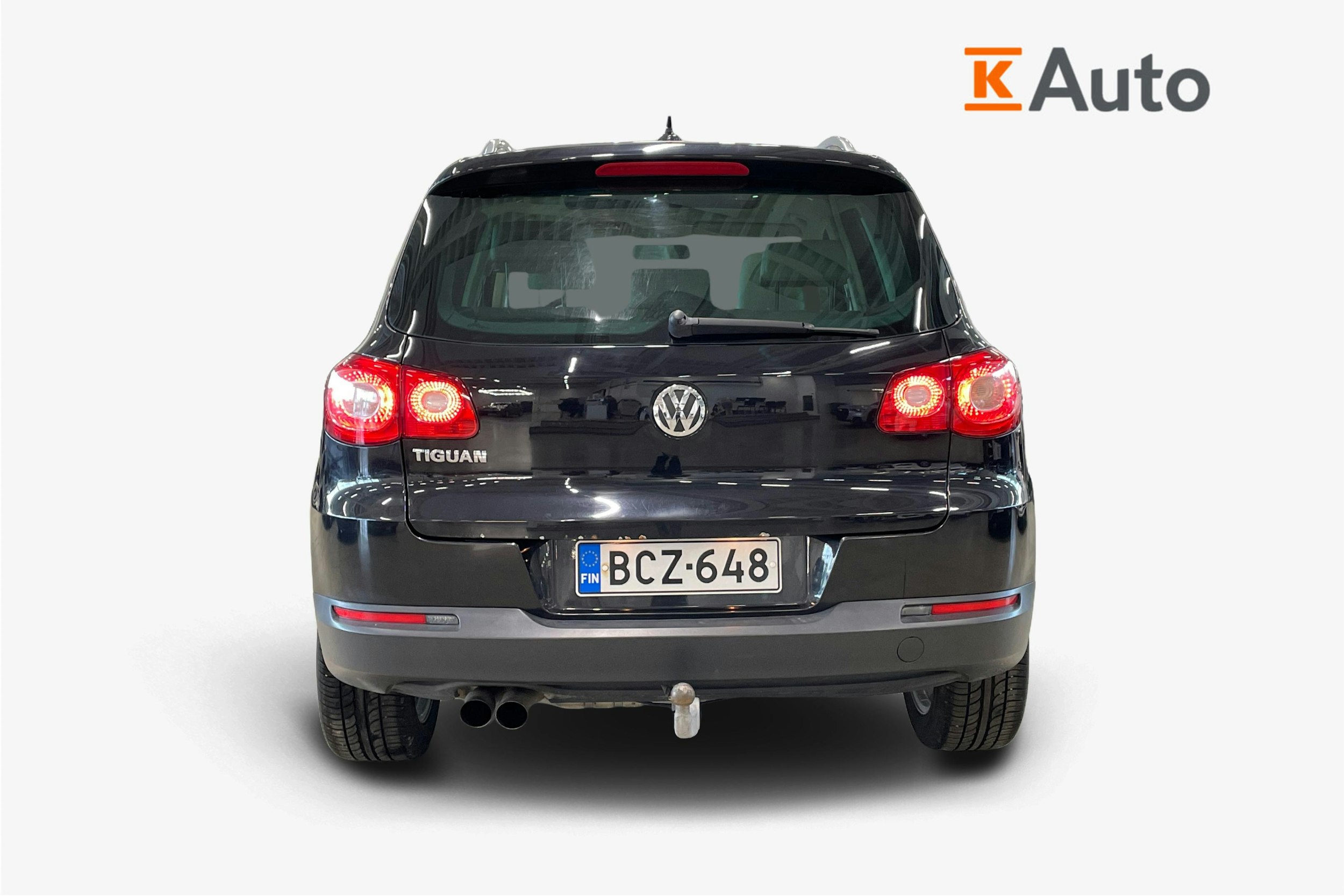 musta Volkswagen Tiguan 2008 kuva 3.