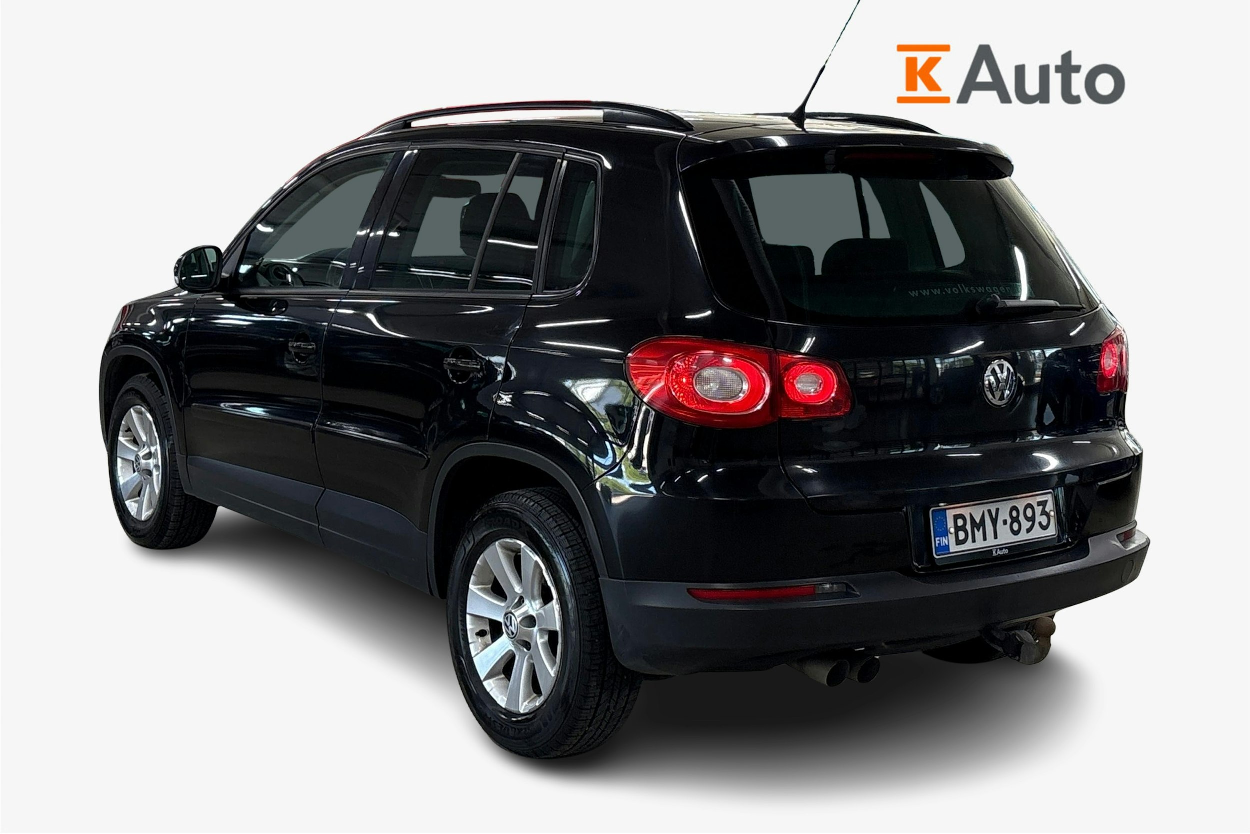 musta Volkswagen Tiguan 2008 kuva 2.
