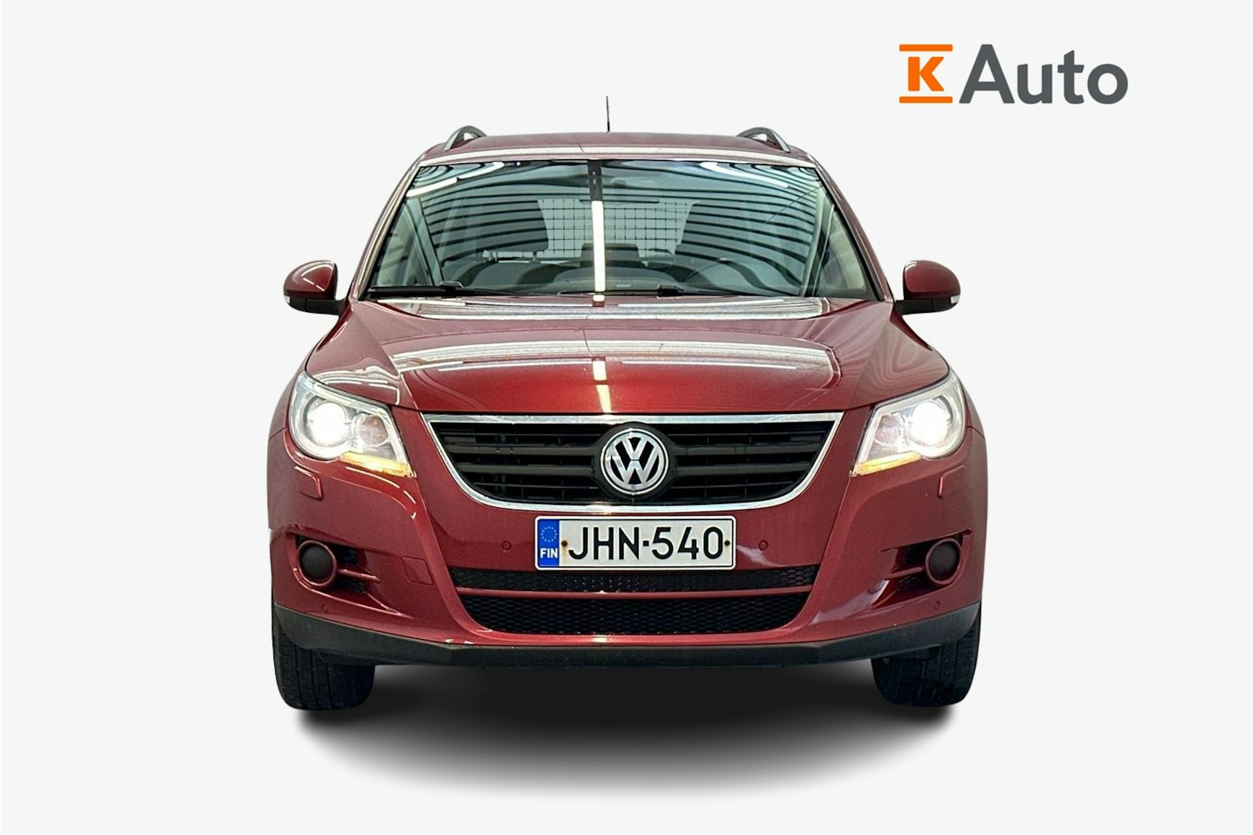 punainen Volkswagen Tiguan 2008 kuva 5.