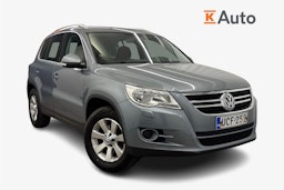 Harmaa Volkswagen Tiguan 2008 kuva 1.