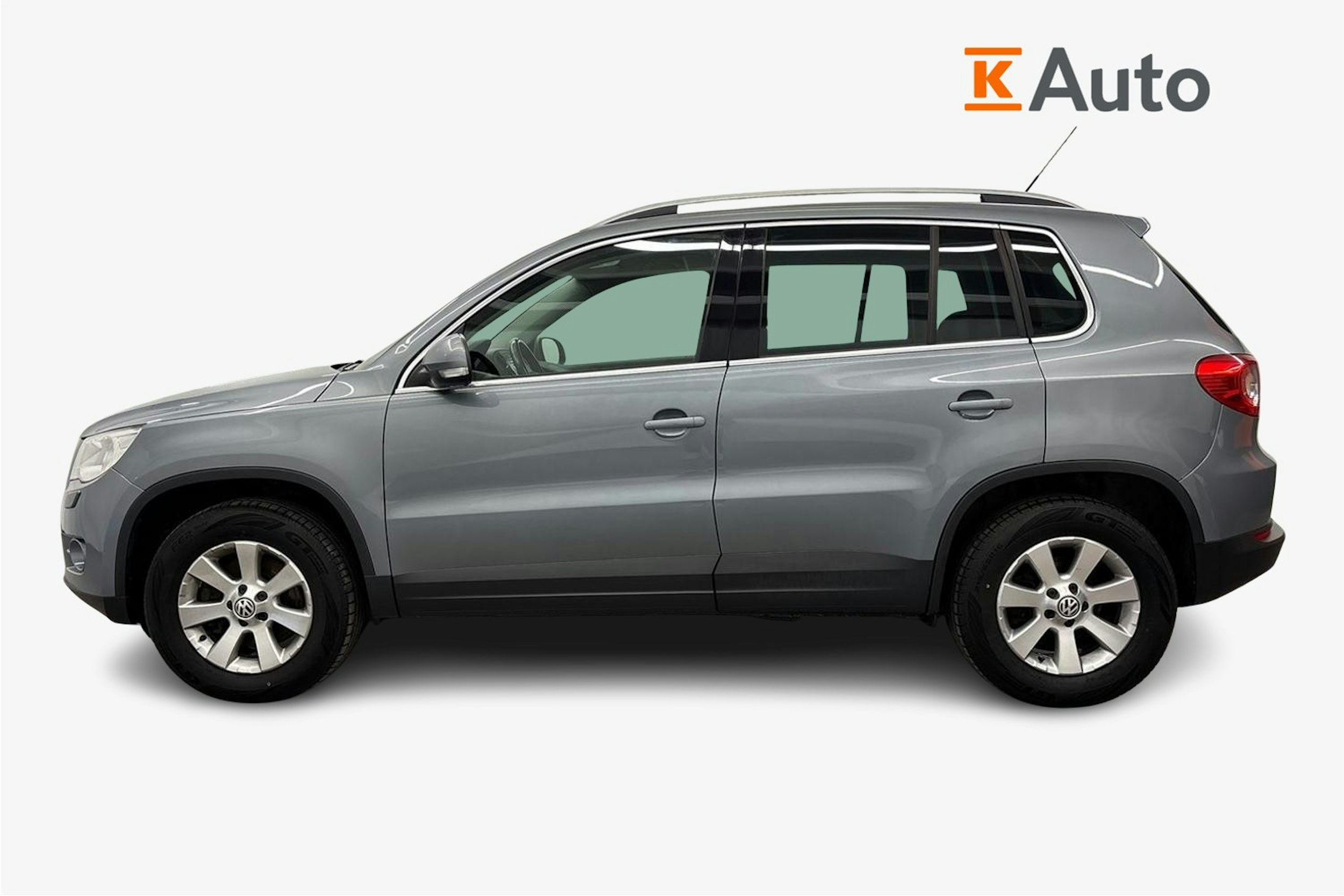 Harmaa Volkswagen Tiguan 2008 kuva 6.