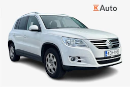 valkoinen Volkswagen Tiguan 2008 kuva 1.
