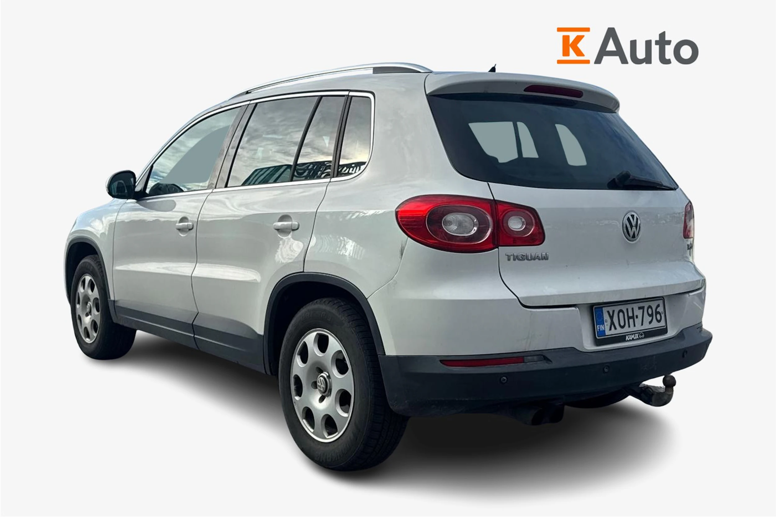 valkoinen Volkswagen Tiguan 2008 kuva 2.
