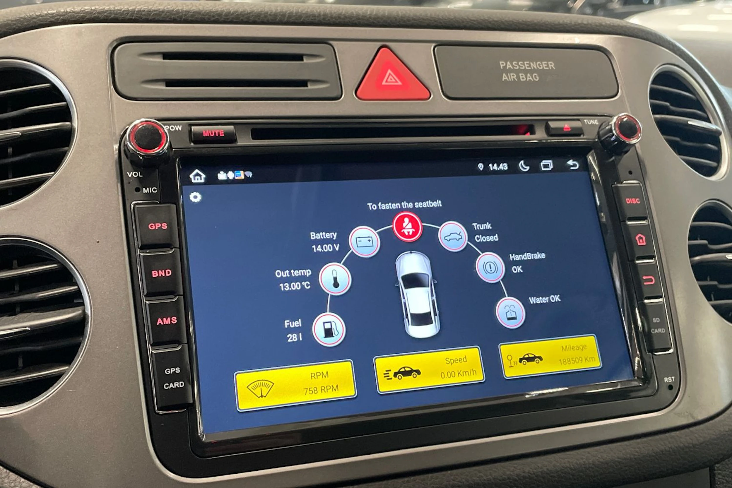 harmaa Volkswagen Tiguan 2009 kuva 22.