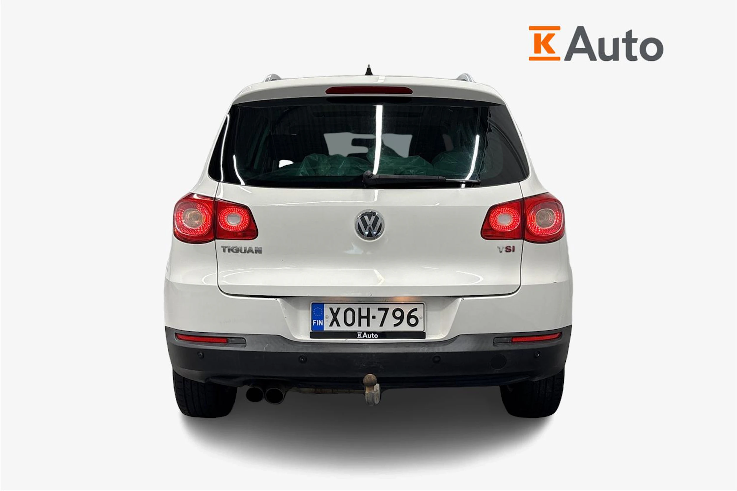valkoinen Volkswagen Tiguan 2009 kuva 3.