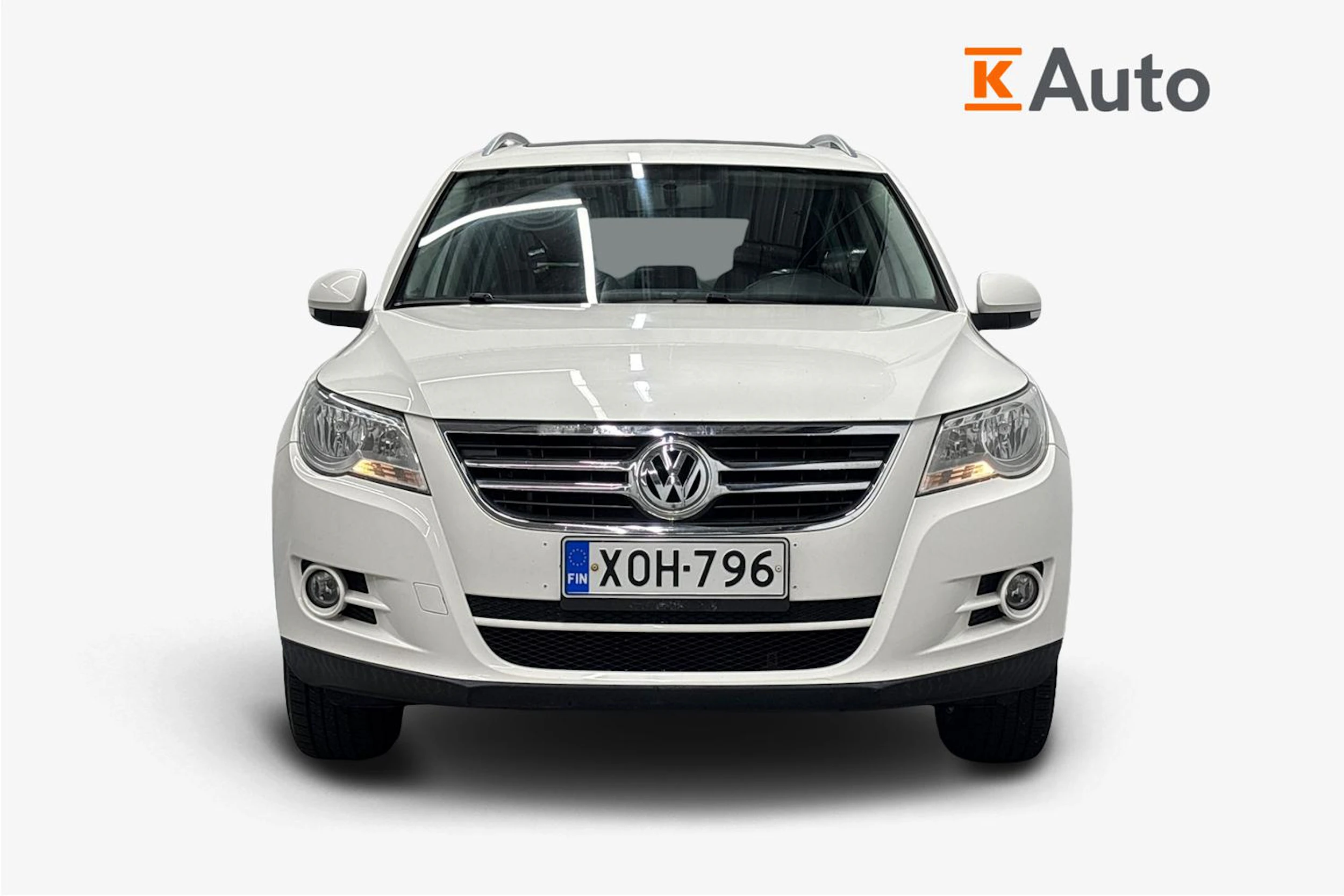 valkoinen Volkswagen Tiguan 2009 kuva 4.
