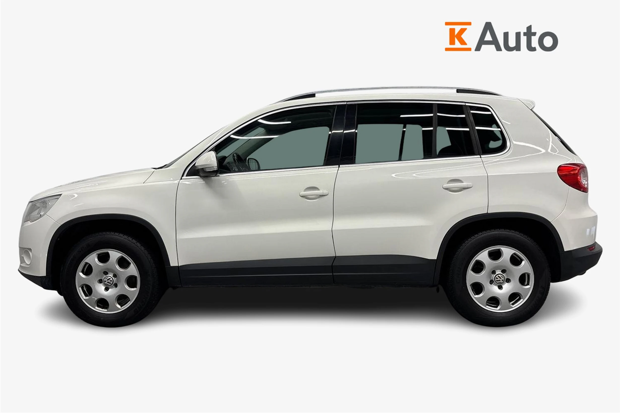 valkoinen Volkswagen Tiguan 2009 kuva 5.