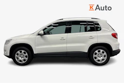 valkoinen Volkswagen Tiguan 2009 kuva 5.