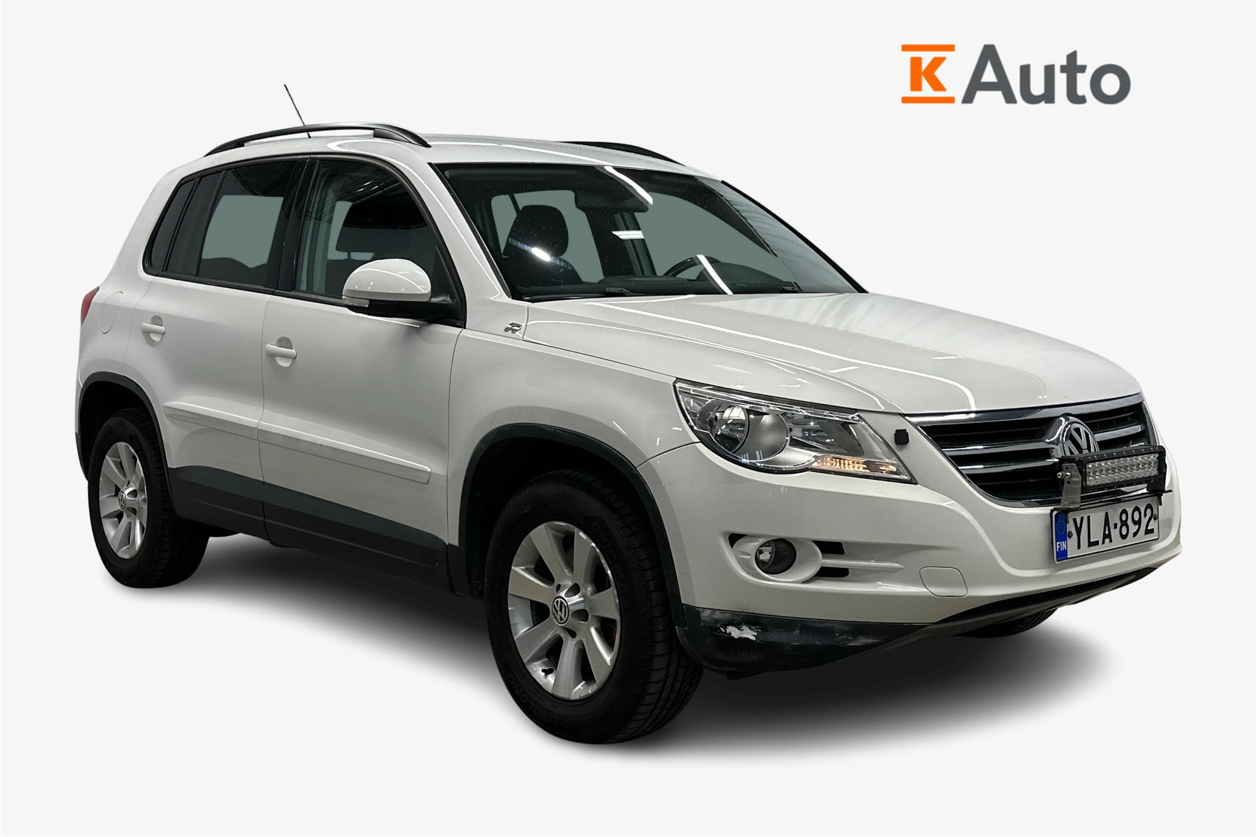 valkoinen Volkswagen Tiguan 2009 kuva 1.