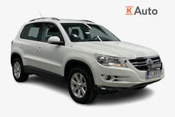 valkoinen Volkswagen Tiguan 2009 kuva 1.