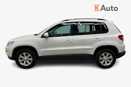 valkoinen Volkswagen Tiguan 2009 kuva 7.