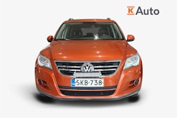 punainen Volkswagen Tiguan 2010 kuva 5.