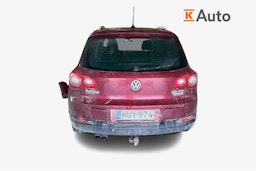 Punainen Volkswagen Tiguan 2011 kuva 3.