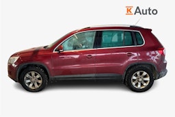 Punainen Volkswagen Tiguan 2011 kuva 5.