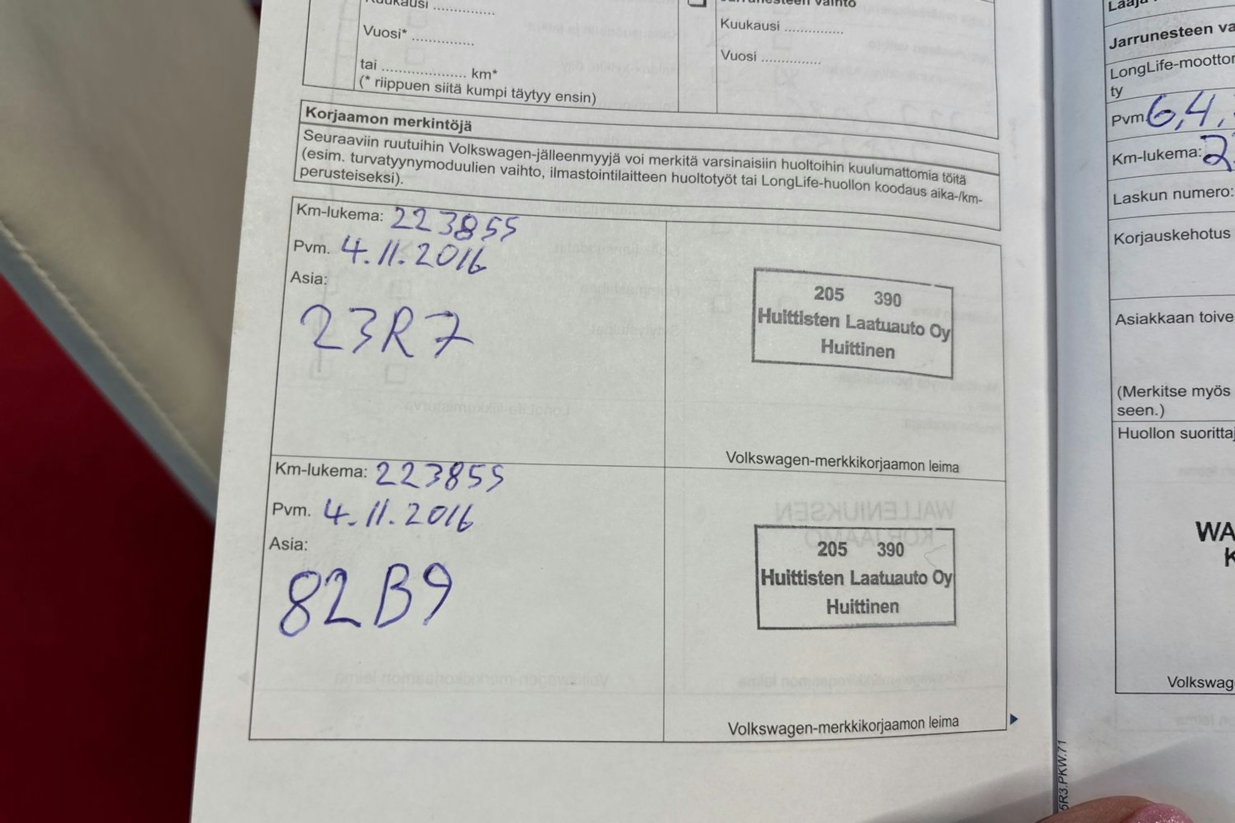 Punainen Volkswagen Tiguan 2011 kuva 28.