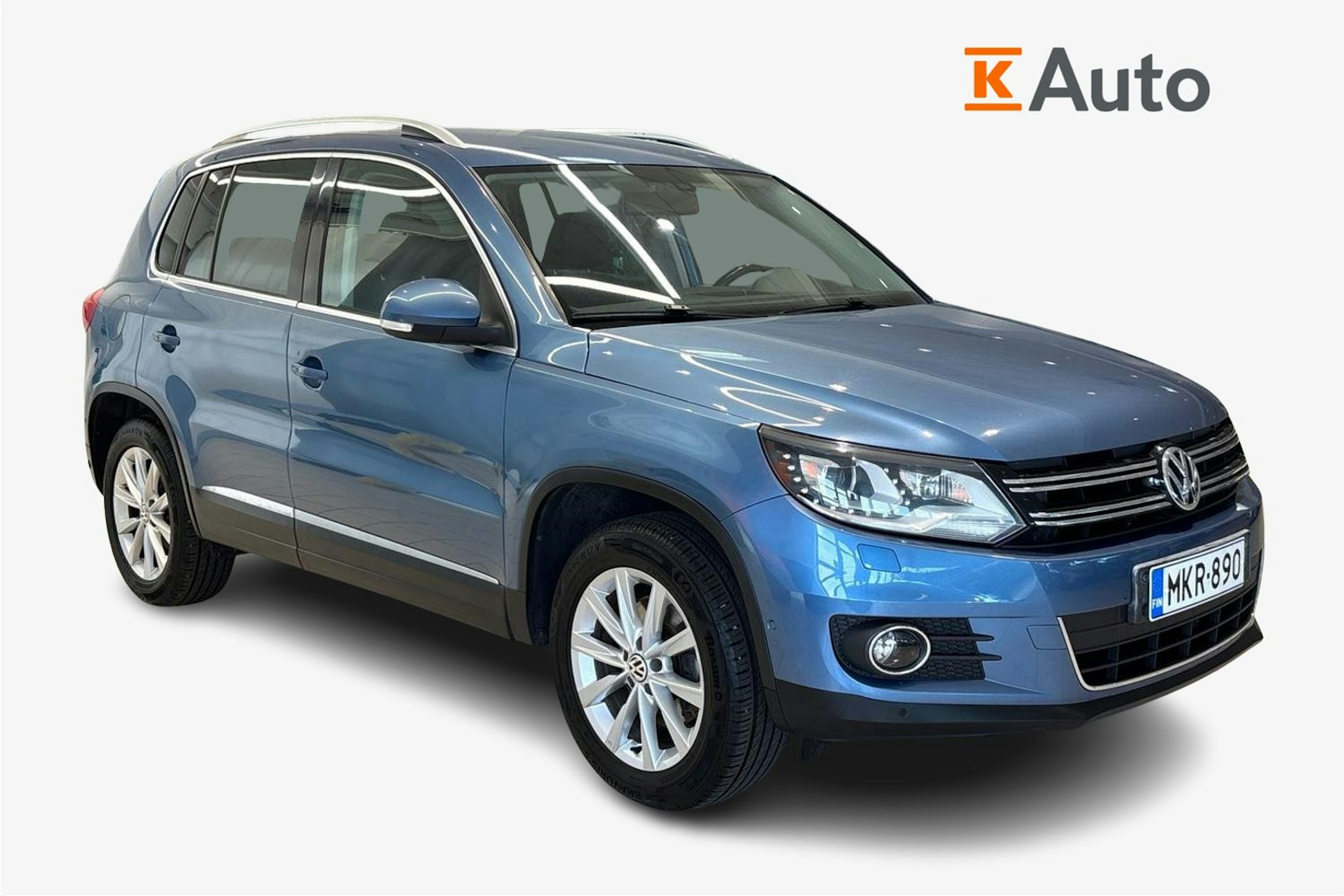 Sininen Volkswagen Tiguan 2011 kuva 1.