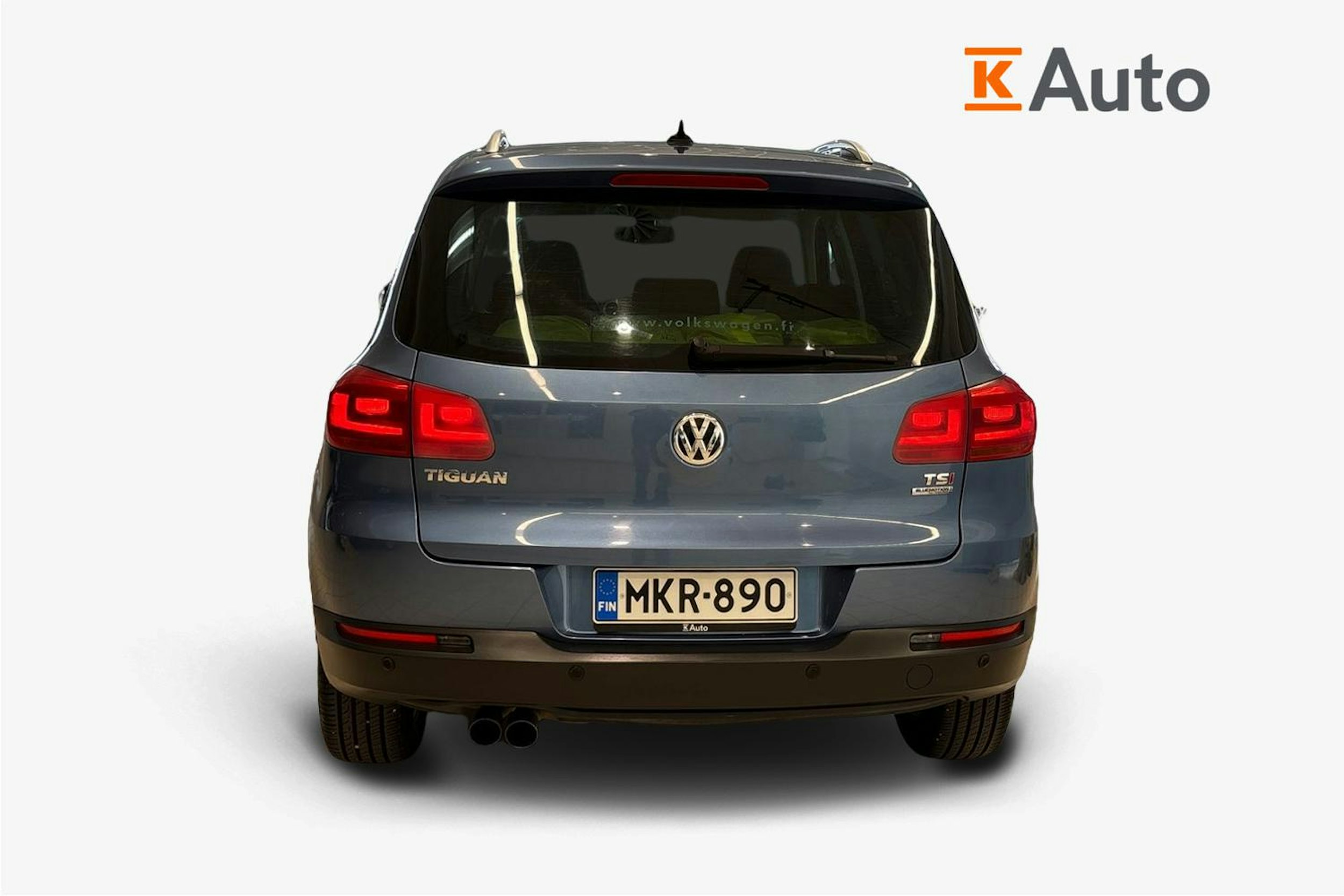 Sininen Volkswagen Tiguan 2011 kuva 3.