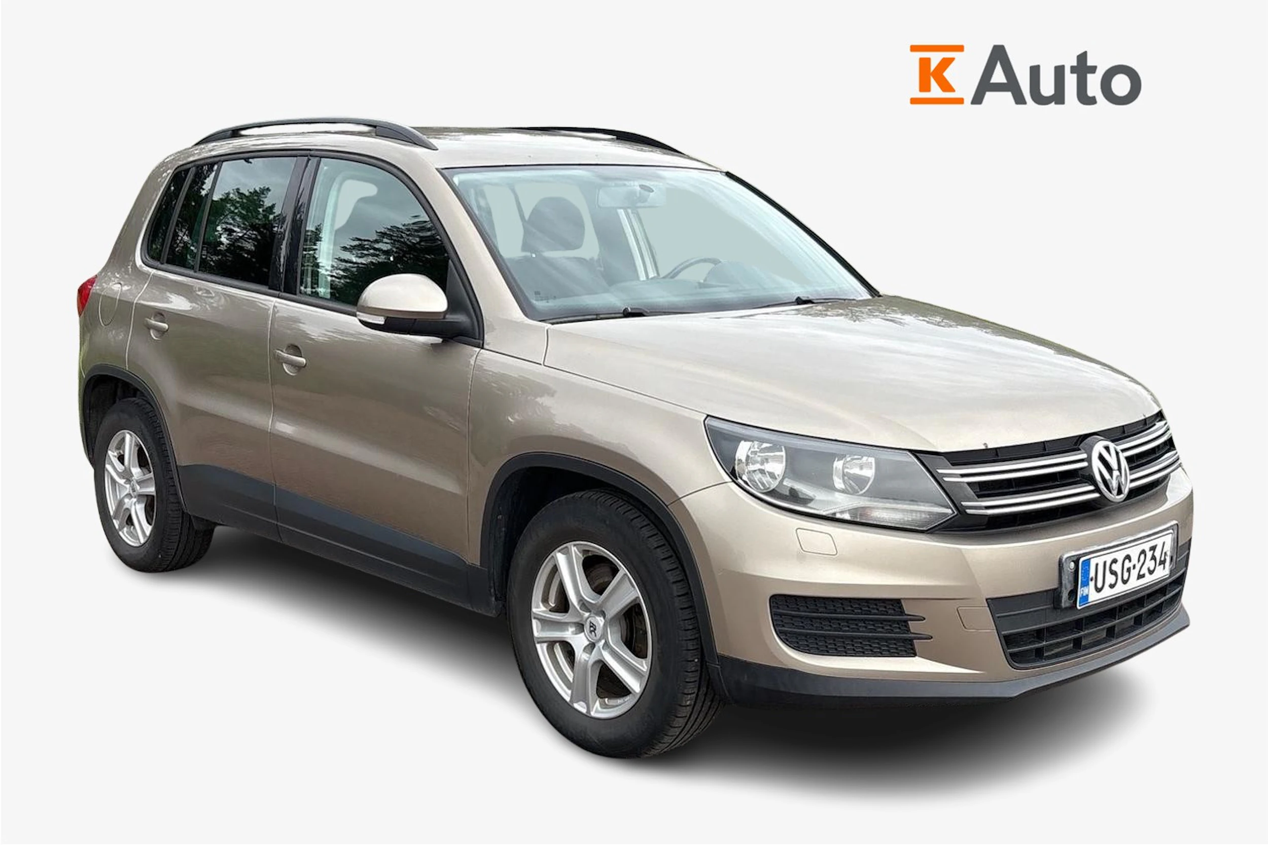 ruskea (beige) Volkswagen Tiguan 2011 kuva 1.