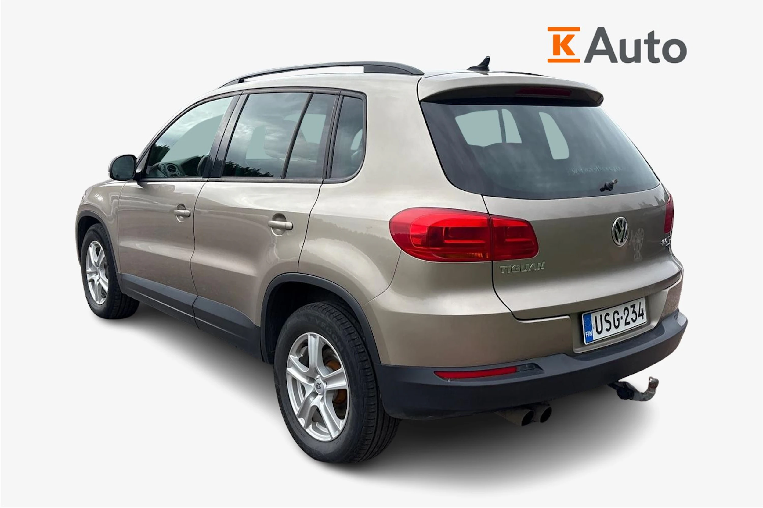 ruskea (beige) Volkswagen Tiguan 2011 kuva 2.