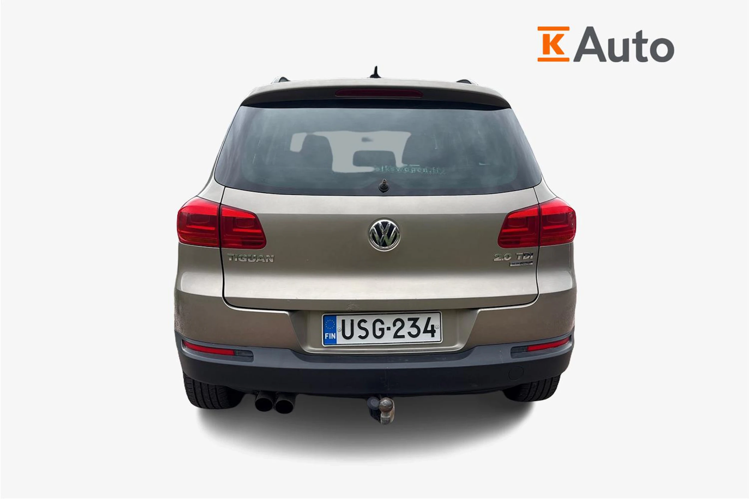 ruskea (beige) Volkswagen Tiguan 2011 kuva 3.
