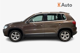 Ruskea (beige) Volkswagen Tiguan 2011 kuva 6.