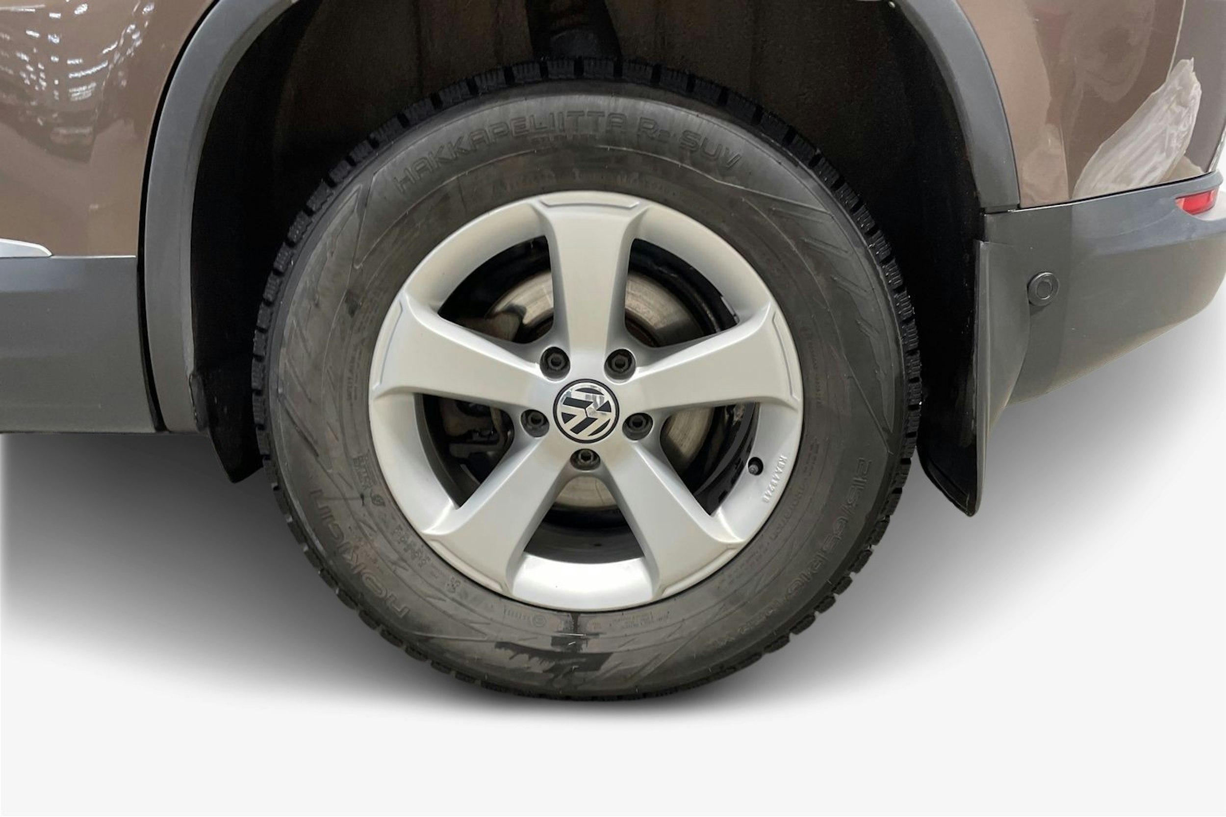 Ruskea (beige) Volkswagen Tiguan 2011 kuva 11.