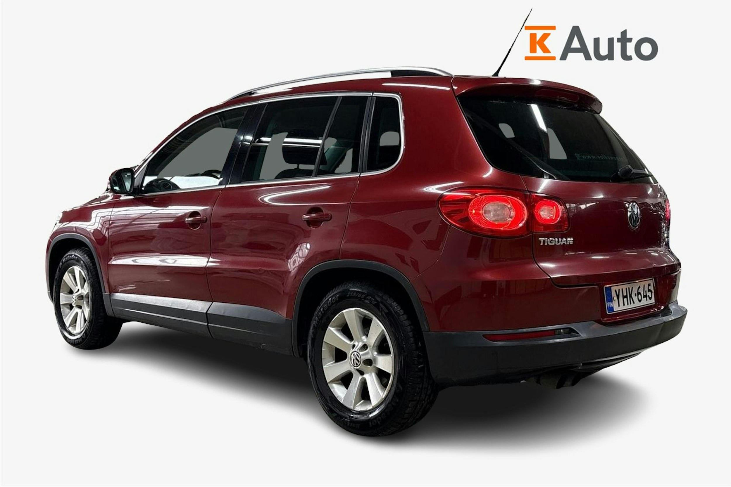 punainen Volkswagen Tiguan 2011 kuva 2.