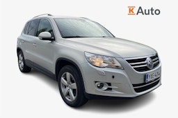 met. harmaa Volkswagen Tiguan 2011 kuva 4.