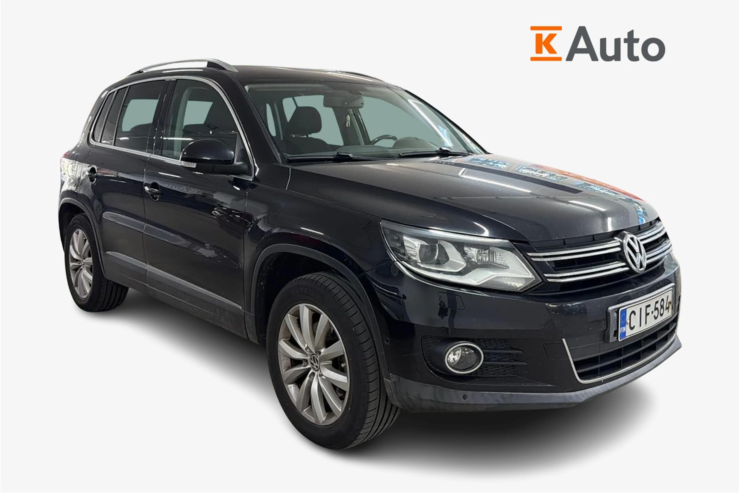 musta Volkswagen Tiguan 2012 kuva 1.