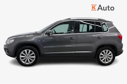 Harmaa Volkswagen Tiguan 2012 kuva 7.