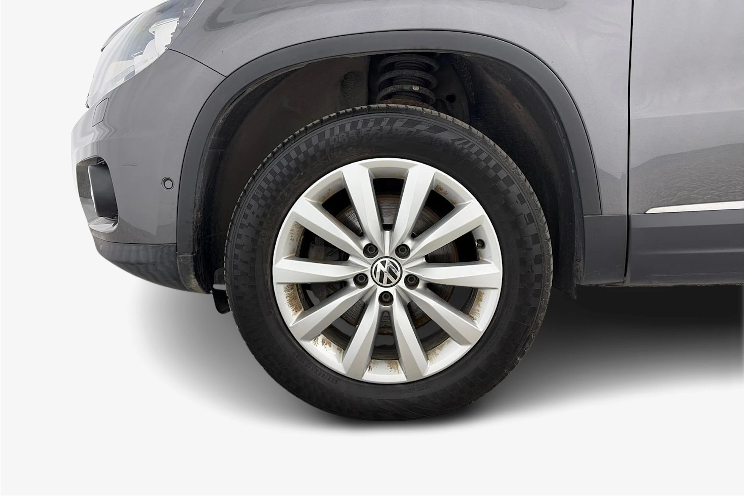 Harmaa Volkswagen Tiguan 2012 kuva 12.