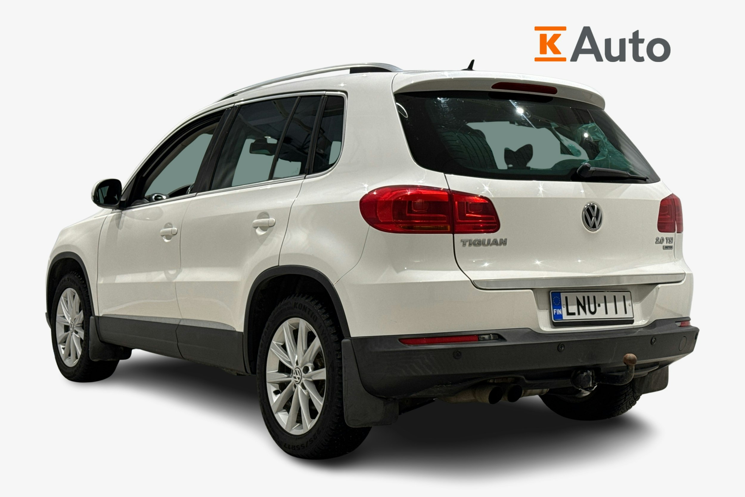 valkoinen Volkswagen Tiguan 2012 kuva 2.