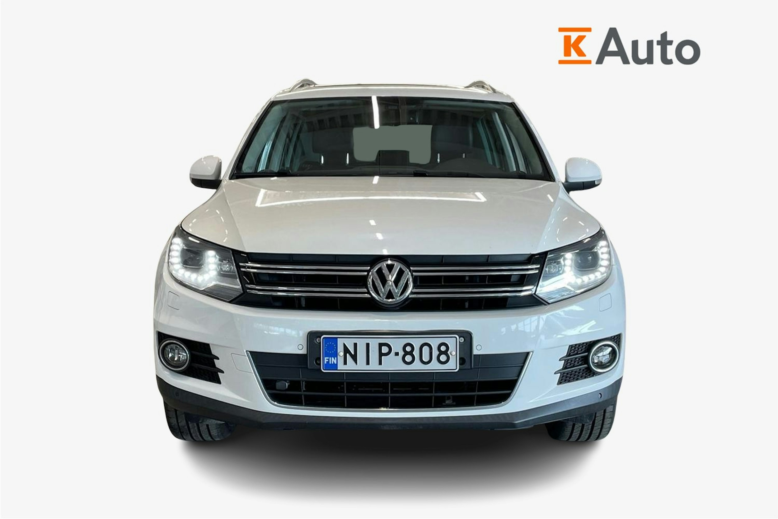 Valkoinen Volkswagen Tiguan 2012 kuva 5.