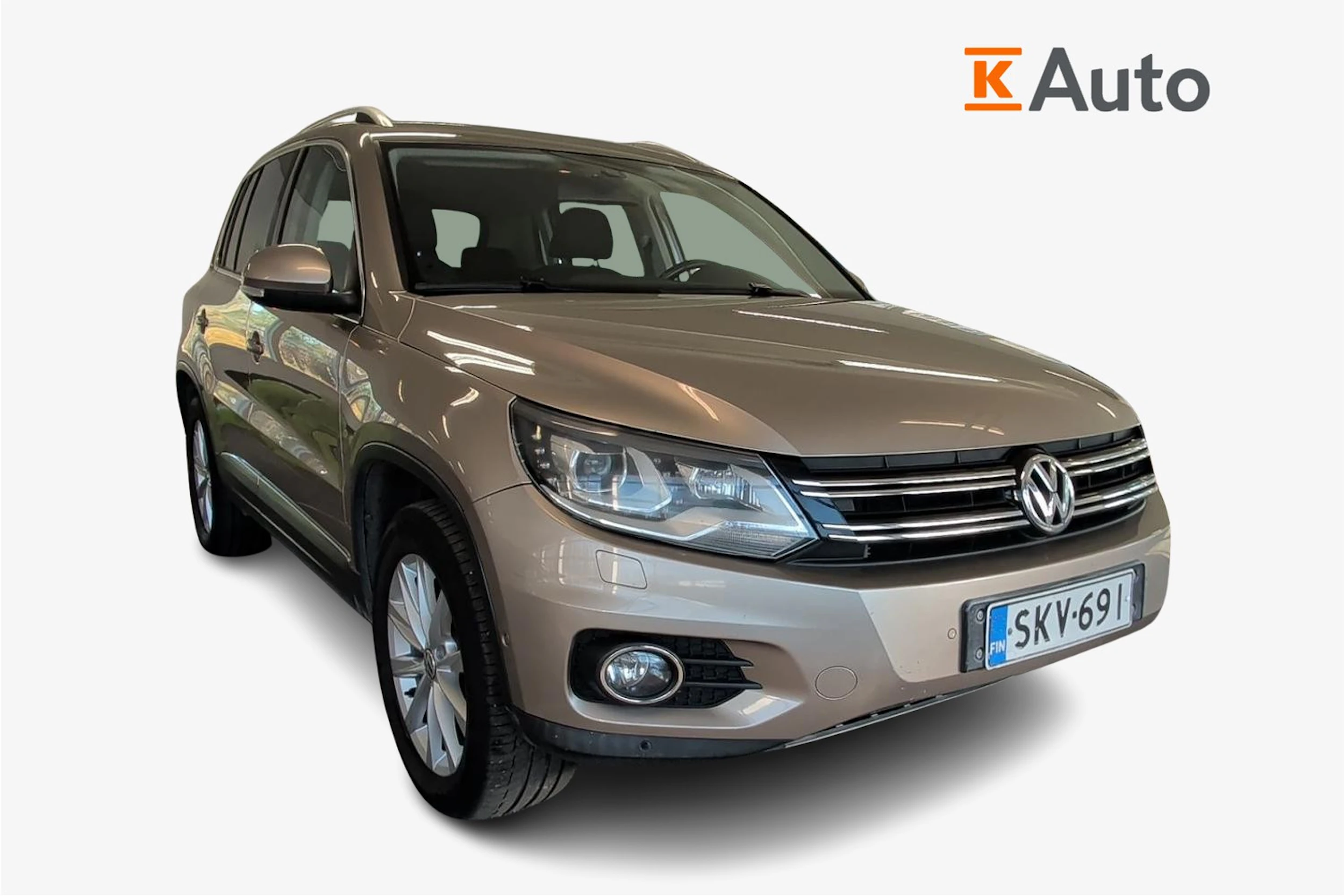 ruskea (beige) Volkswagen Tiguan 2012 kuva 1.