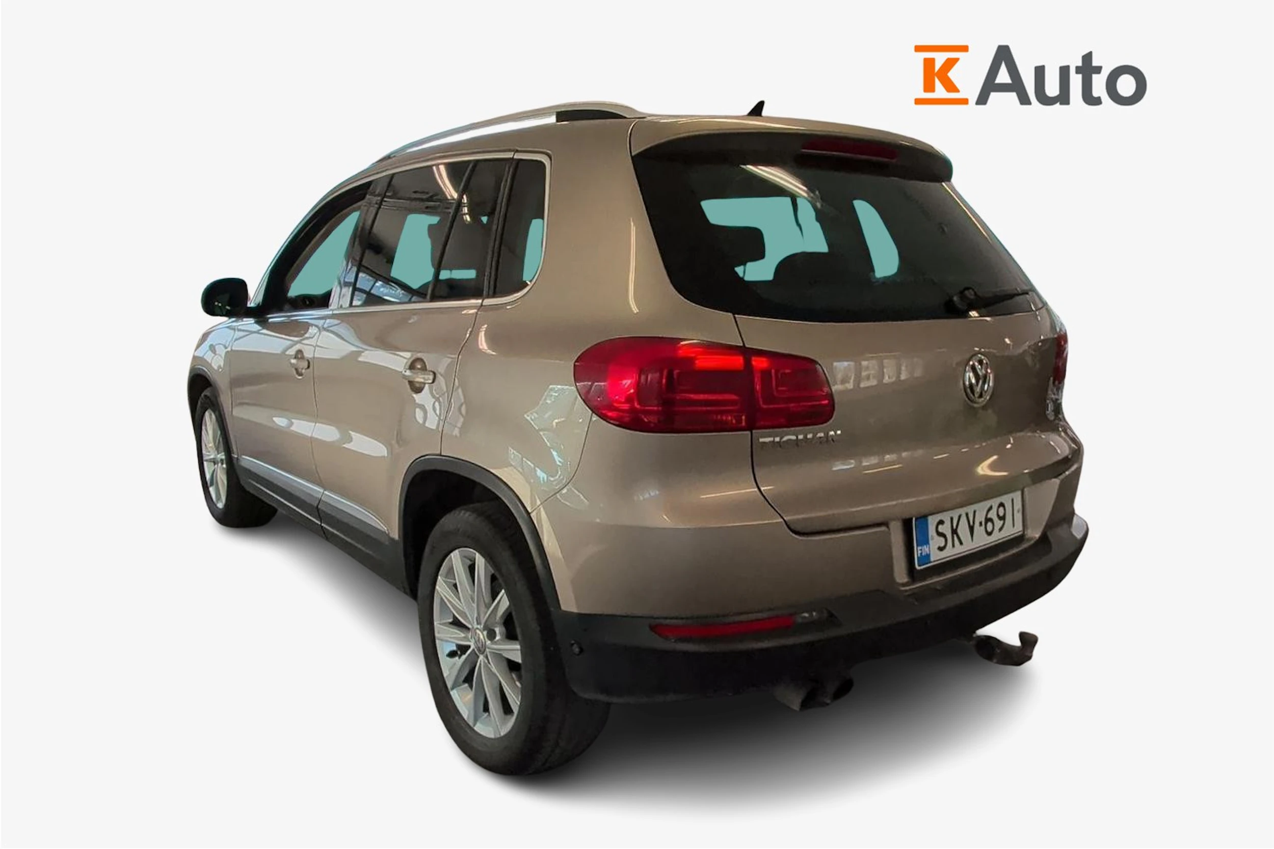 ruskea (beige) Volkswagen Tiguan 2012 kuva 3.