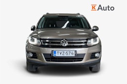 Ruskea (beige) Volkswagen Tiguan 2012 kuva 5.