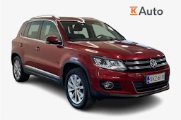punainen Volkswagen Tiguan 2012 kuva 1.