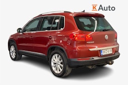 punainen Volkswagen Tiguan 2012 kuva 2.