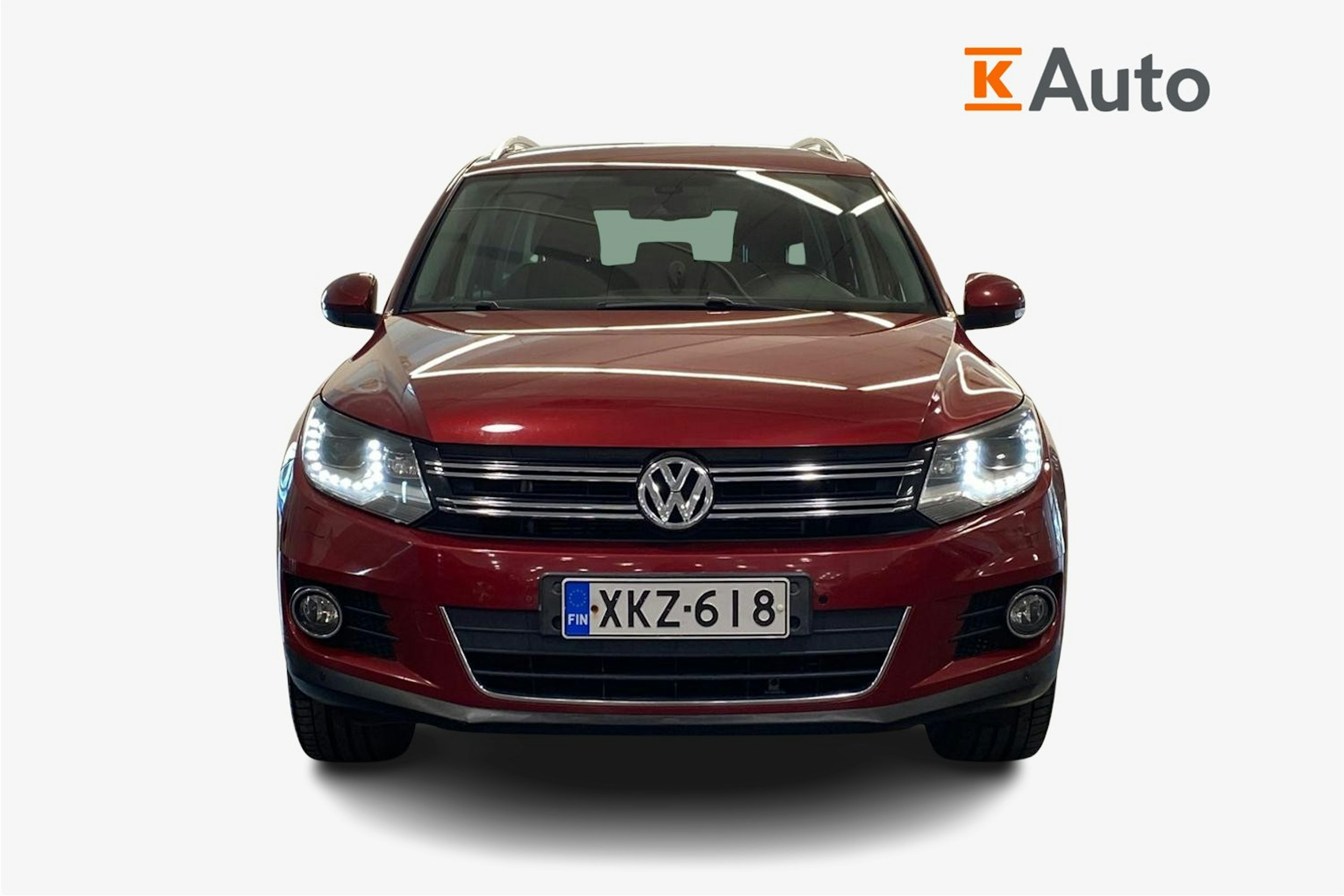 punainen Volkswagen Tiguan 2012 kuva 5.