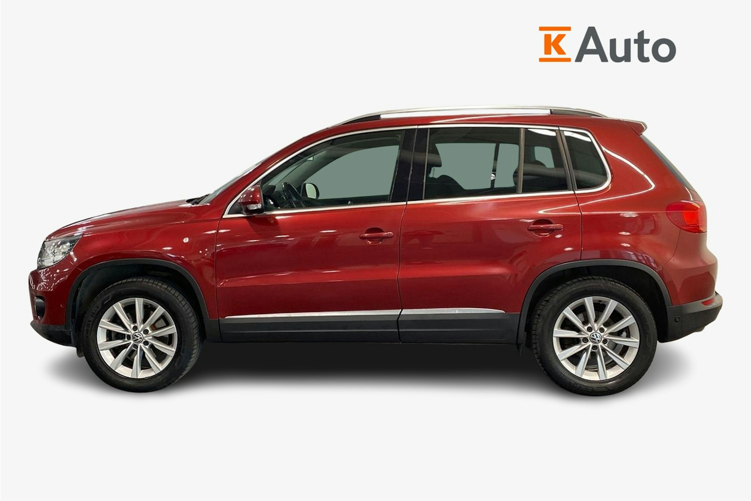 punainen Volkswagen Tiguan 2012 kuva 6.
