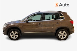 ruskea (beige) Volkswagen Tiguan 2012 kuva 6.