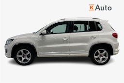 valkoinen Volkswagen Tiguan 2013 kuva 6.