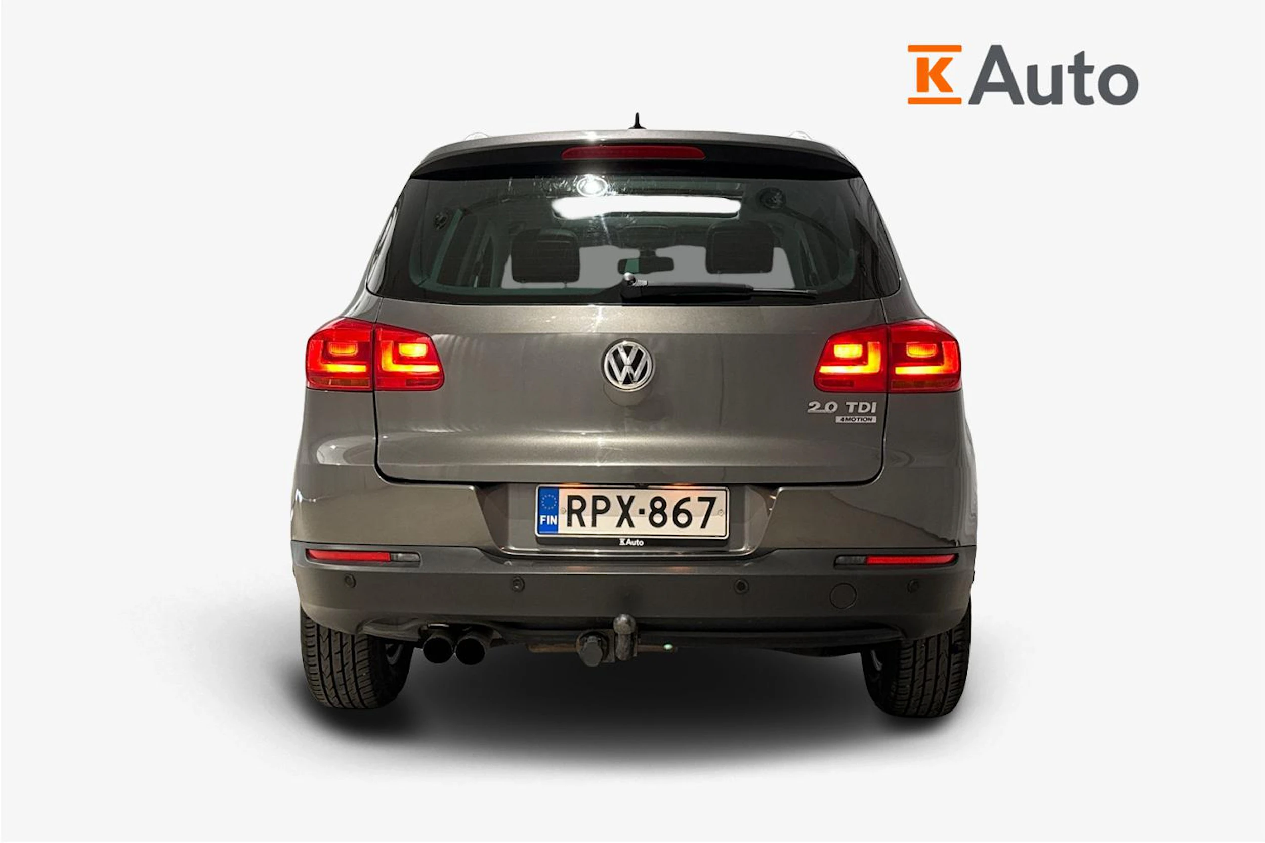 met. harmaa Volkswagen Tiguan 2013 kuva 4.