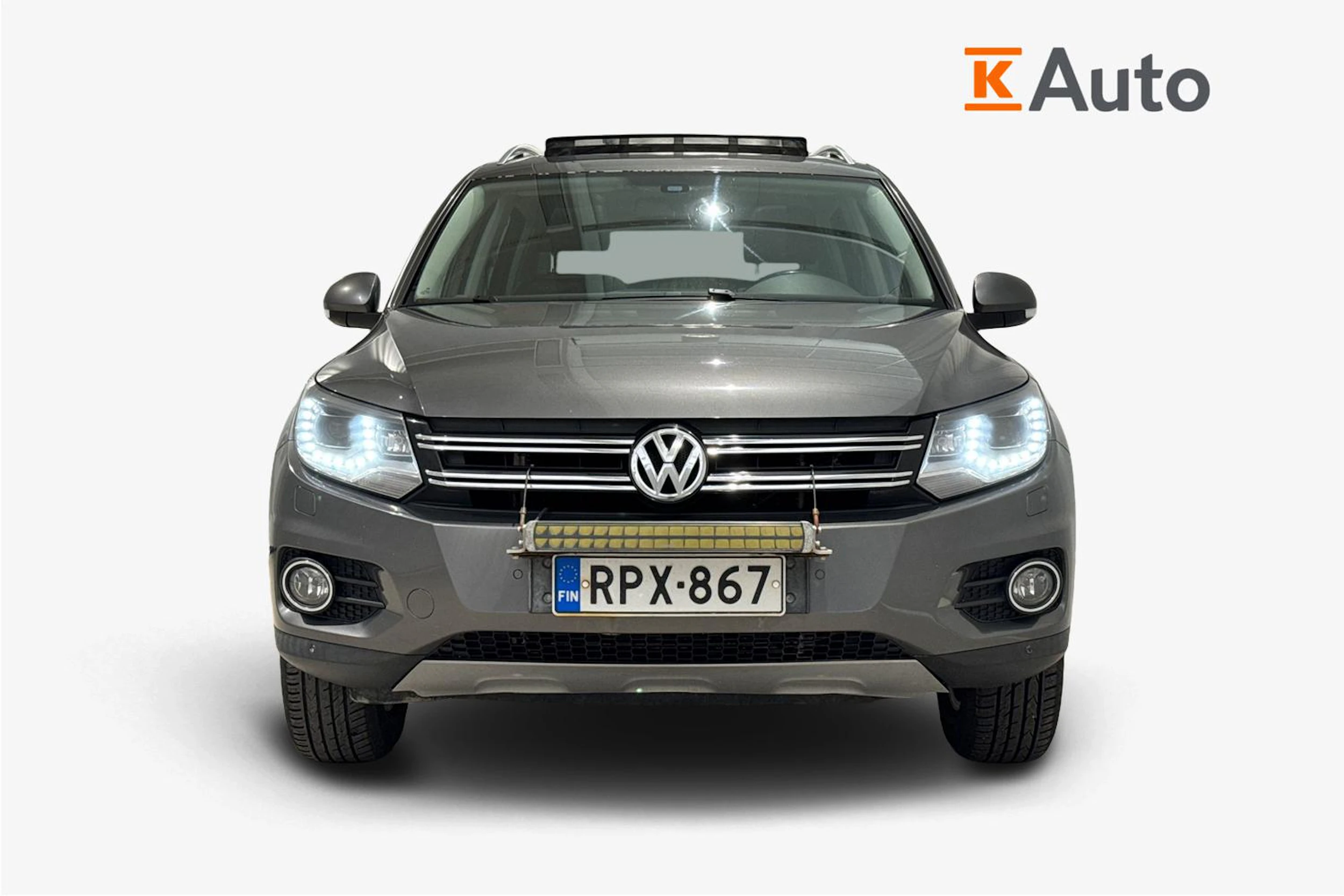 met. harmaa Volkswagen Tiguan 2013 kuva 5.