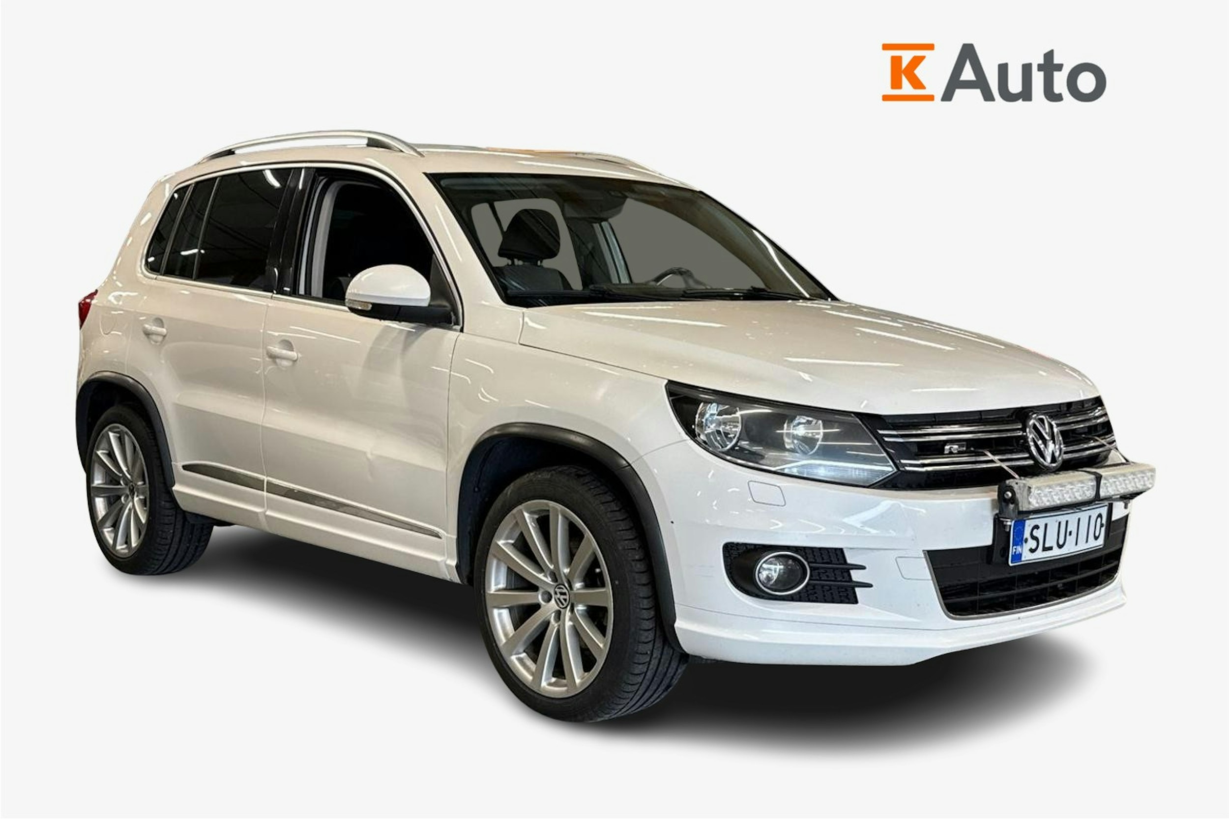 valkoinen Volkswagen Tiguan 2013 kuva 1.