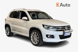 valkoinen Volkswagen Tiguan 2013 kuva 1.