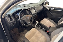 valkoinen Volkswagen Tiguan 2013 kuva 3.