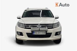valkoinen Volkswagen Tiguan 2013 kuva 4.