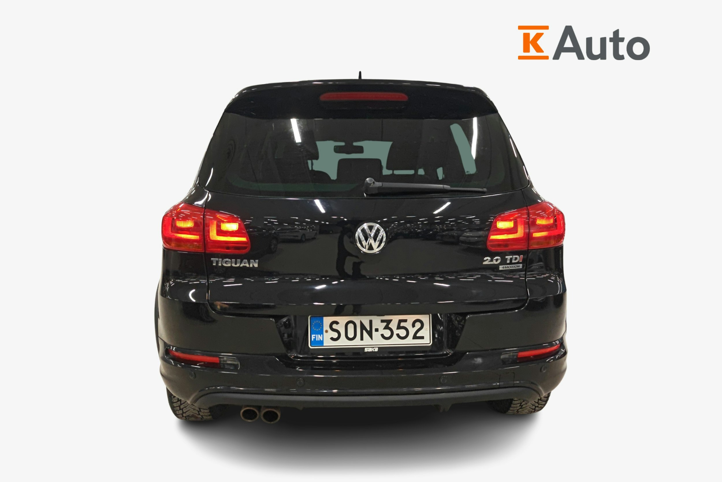 musta Volkswagen Tiguan 2013 kuva 3.